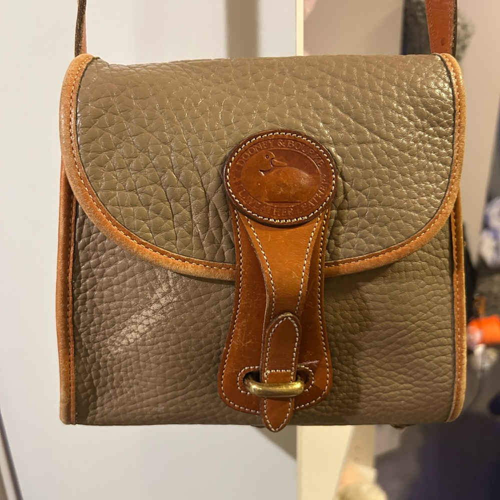 Dooney & Bourke Pebbled Leather Satchel